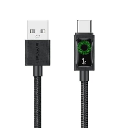 Καλώδιο USAMS U92 18W USB-C σε USB-A 1,2m μαύρο