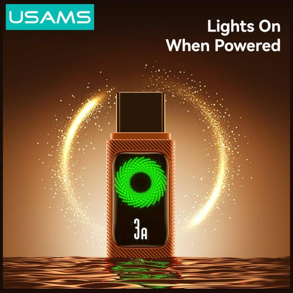Καλώδιο USAMS U92 18W USB-C σε USB-A 1,2m μαύρο - Image 4