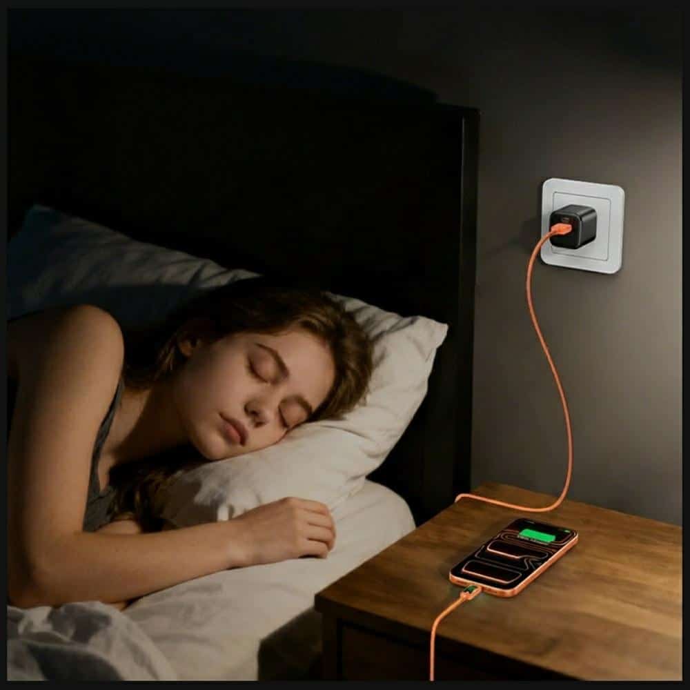 Καλώδιο USAMS U92 18W USB-C σε USB-A 1,2m πορτοκαλί - Image 4