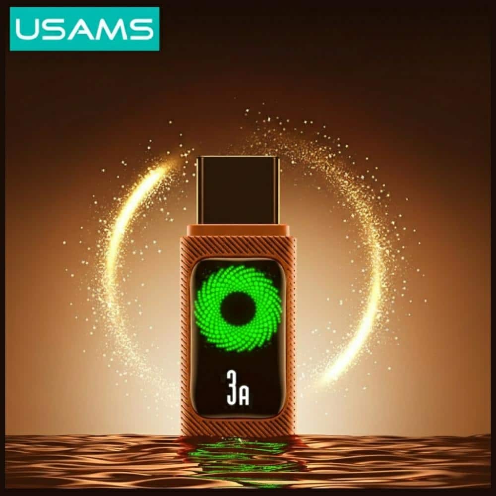 Καλώδιο USAMS U92 18W USB-C σε USB-A 1,2m πορτοκαλί - Image 5