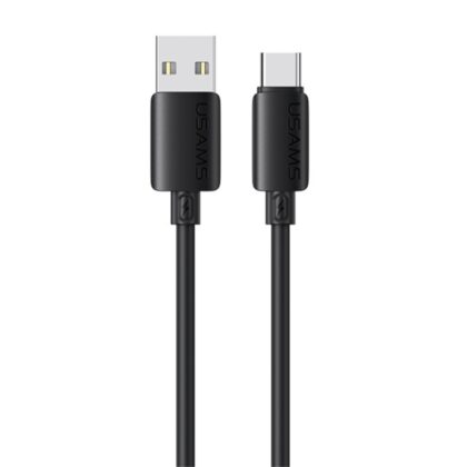 Καλώδιο USAMS U98 3A Σιλικόνης Γρήγορης Φόρτισης USB-C μαύρο