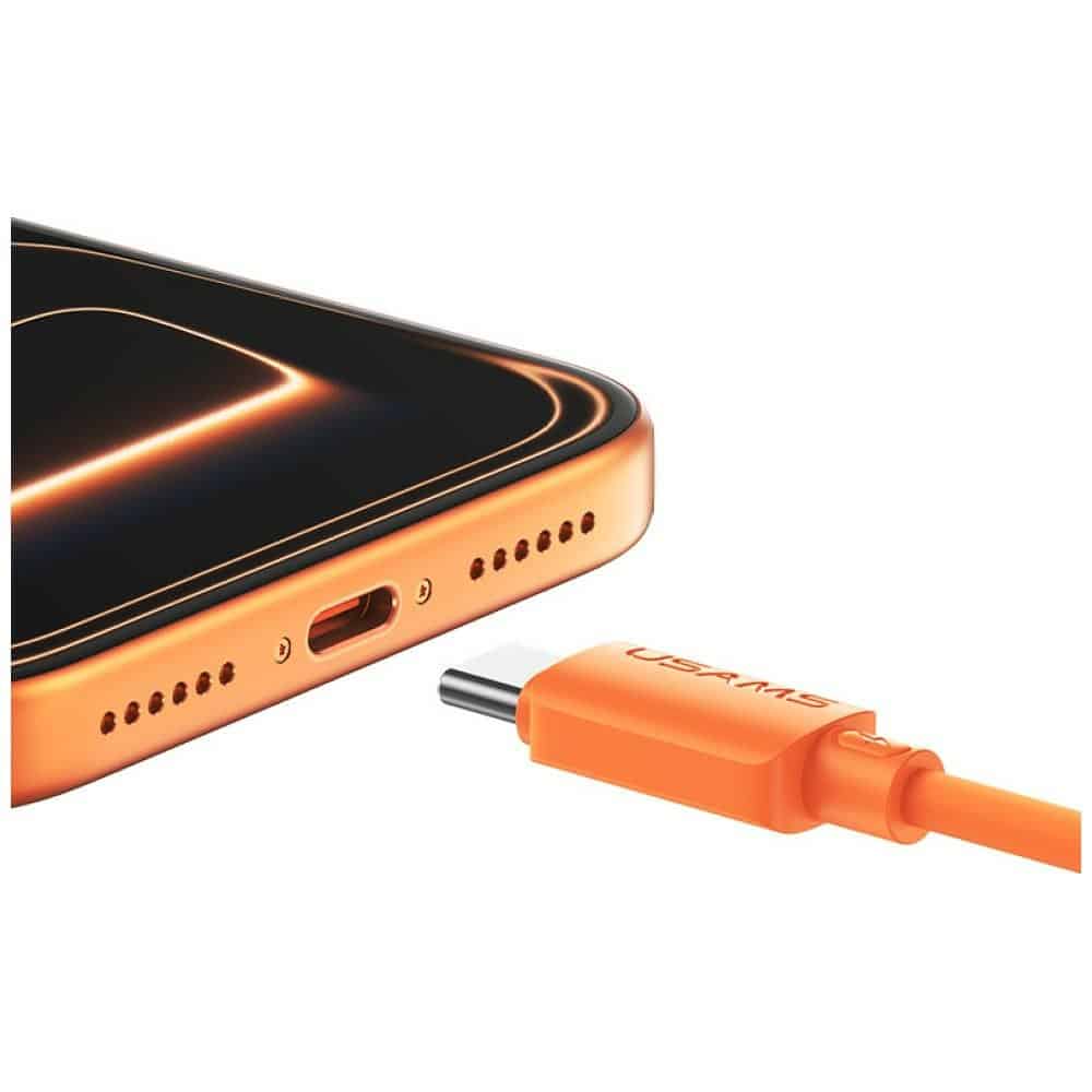 Καλώδιο USAMS U98 3A Σιλικόνης Γρήγορης Φόρτισης USB-C μαύρο - Image 11
