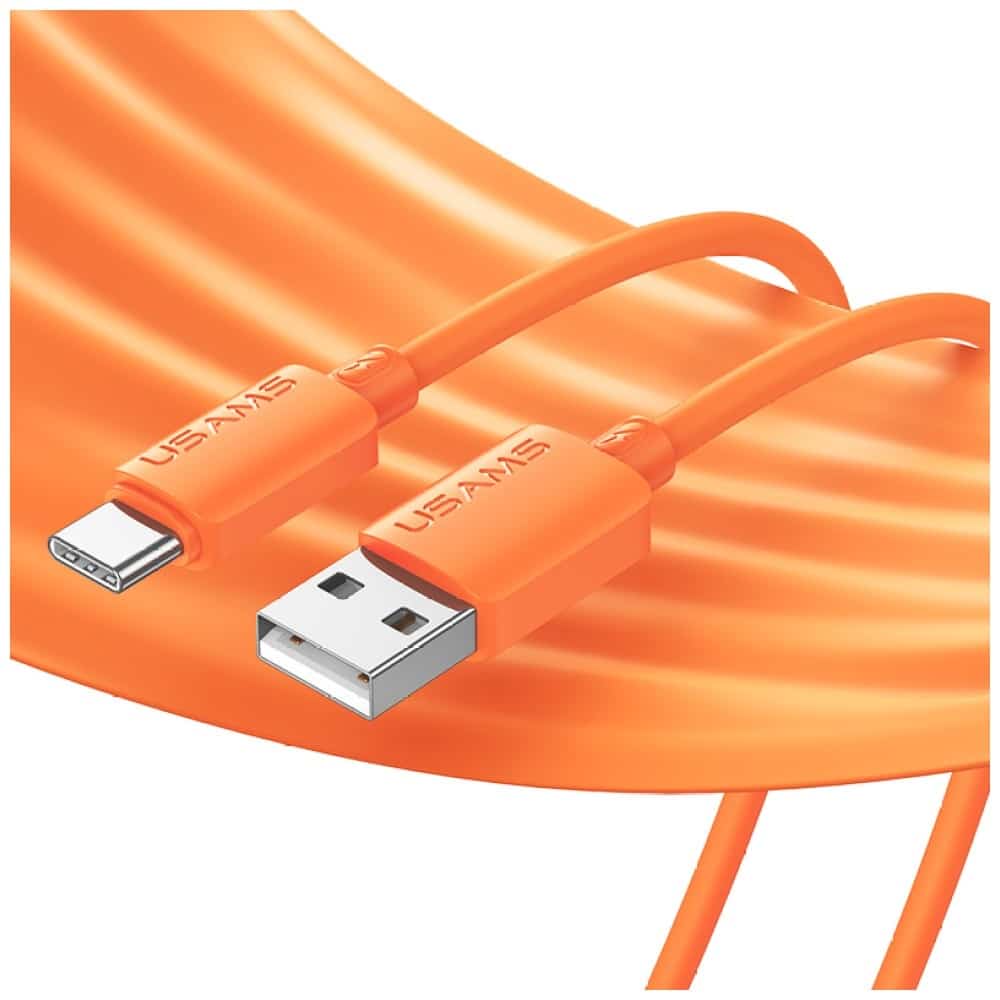 Καλώδιο USAMS U98 3A Σιλικόνης Γρήγορης Φόρτισης USB-C μαύρο - Image 5