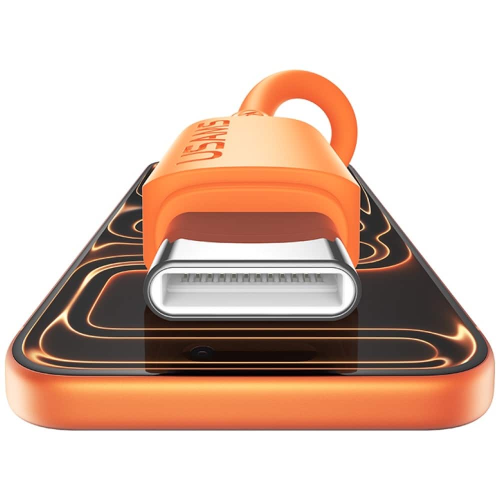 Καλώδιο USAMS U98 3A Σιλικόνης Γρήγορης Φόρτισης USB-C μαύρο - Image 8