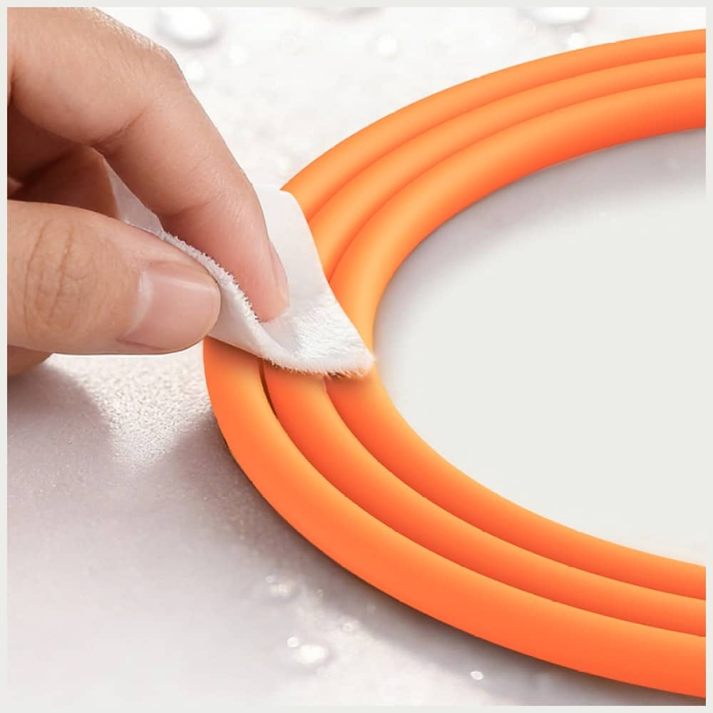 Καλώδιο USAMS U98 30W 3A Σιλικόνης Γρήγορης Φόρτισης USB-C σε Lightning λευκό - Image 6