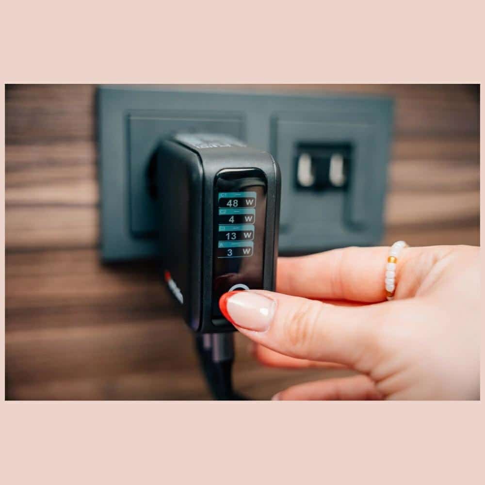 Φορτιστής Verbatim Mini GaN 140W 3xUSB-C PD/1x USB-A QC προσαρμογέας EU/UK/USA μαύρος 30240 - Image 4