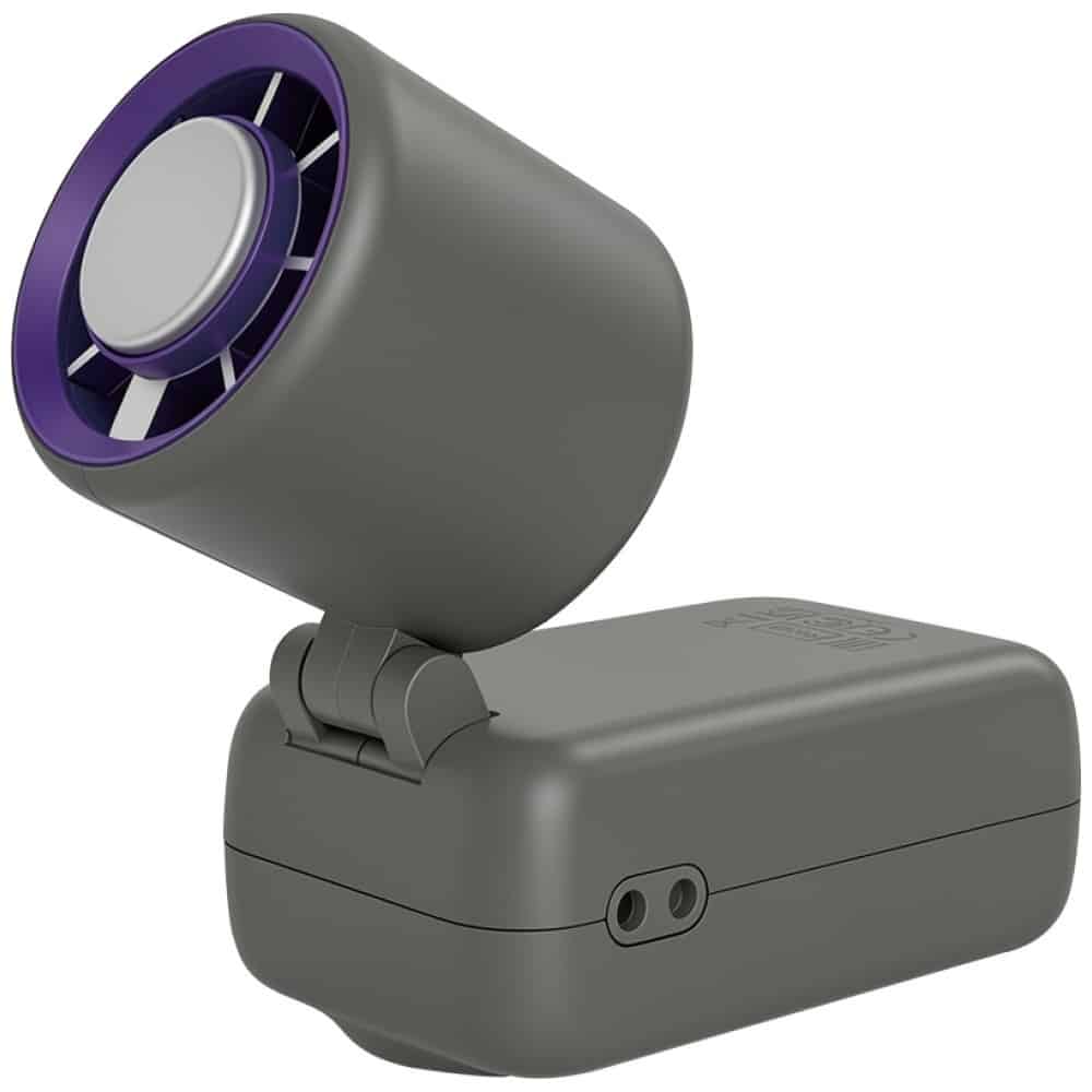 Φορητός ανεμιστήρας Verbatim Cool `n` Go Ice Touch Mini μωβ γκρι 32347 - Image 2