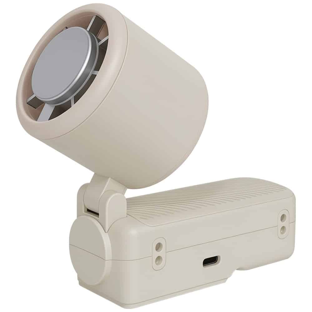 Φορητός ανεμιστήρας Verbatim Cool `n` Go Ice Touch Pro λευκό ασημί - Image 2