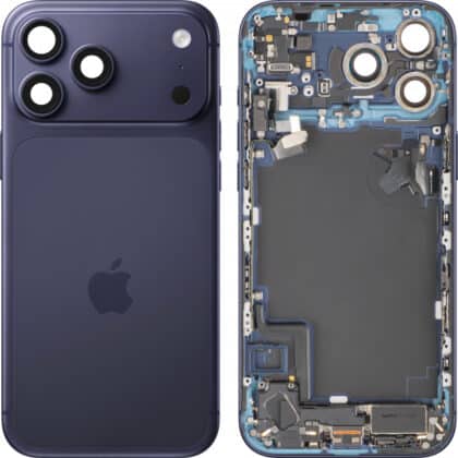 Apple iPhone 17 Pro Max Κάλυμμα Μπαταρίας / Πίσω Γυαλί με Μεσαίο Πλαίσιο, Βαθύ Μπλε, Grade A