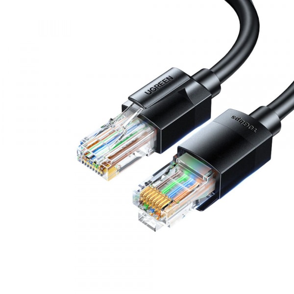 UGREEN NW315 Καλώδιο Δικτύου, UTP, Cat6A, 15m, Μαύρο - Image 2