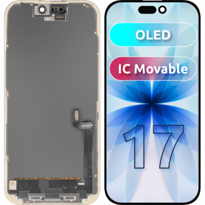 MP Μονάδα Οθόνης LCD για Apple iPhone 17, OLED FHD IC Κινητή Έκδοση, Aftermarket, Μαύρη