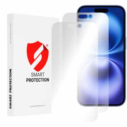 Smart Protection Premium Classic iPhone 16, Διάφανο (2 Τεμάχια)