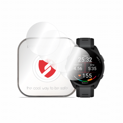 Smart Protection Garmin Forerunner 165 Premium Classic Θήκη, Διαφανής (4 Πακέτο)