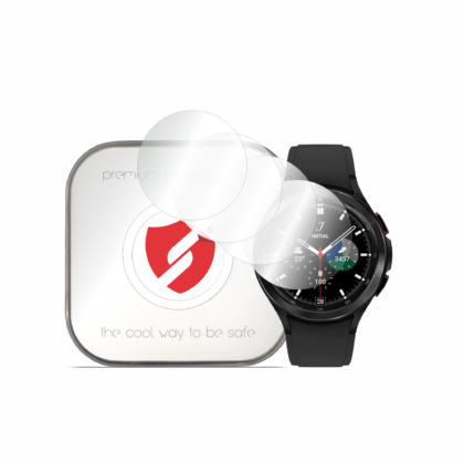 Smart Protection Premium Classic Θήκη για Samsung Galaxy Watch4 Classic 46mm, Διάφανο (4 Τεμάχια)