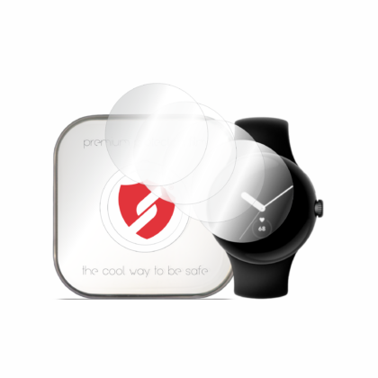 Smart Protection Premium Classic Θήκη για Google Pixel Watch / Watch 2, Διάφανο (4 Τεμάχια)