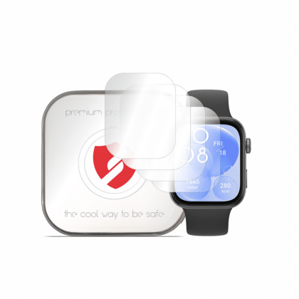 Smart Protection Premium Classic Θήκη για Huawei Watch Fit 3, Διάφανη, 4 Τεμάχια