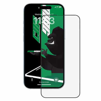 ANANK CG Προστατευτικό Οθόνης Γυαλιού 2.5D, iPhone 15 Pro Max, Μαύρο