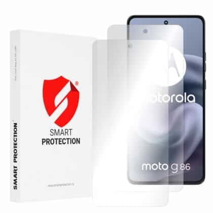 Smart Protection Premium Classic για Motorola Moto G86 / G86 Power, Διαφανές (2 Τεμάχια)