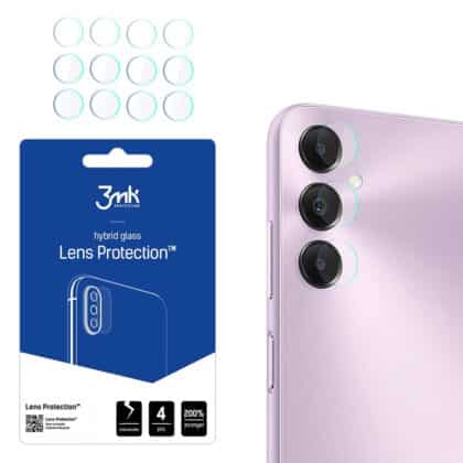 3MK Προστασία Φακού (4 Τεμάχια) για Samsung Galaxy A05s, Διάφανο