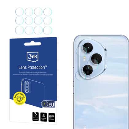 3MK Προστασία Φακού (4 Τεμ.) Honor 400 Pro, Διαφανές