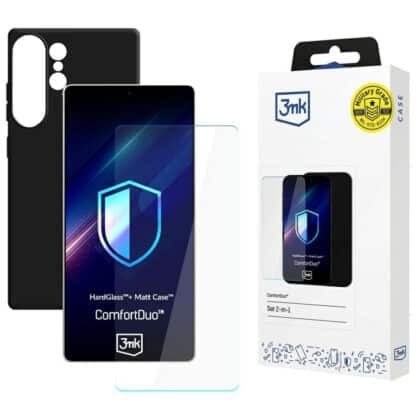 3mk - ComfortDuo Γυαλί + Ματ Θήκη - Samsung Galaxy S26 Ultra - Μαύρο