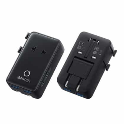 Φορτιστής τοίχου Anker Nano Travel, 20W, 3A, 2 x USB-A - 2 x USB-C, Μαύρο A9215H11
