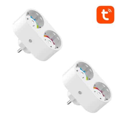 Gosund SP211 Διπλή Έξυπνη Πρίζα WiFi, 2 Τεμάχια 3500W, Tuya