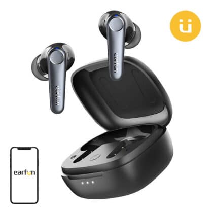 EarFun Air Pro 3 Ασύρματα Ακουστικά TWS, ANC, Μαύρο