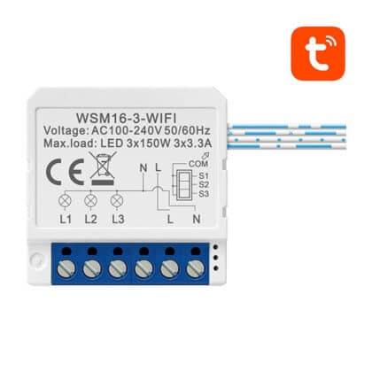 Avatto WSM16-W3 Έξυπνος Διακόπτης WiFi, Λευκό