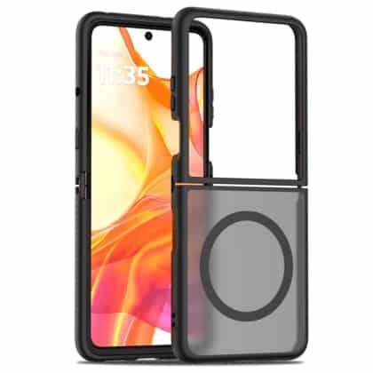 Techsuit PureFrost - θήκη για Motorola Razr 50 Ultra - Μαύρο