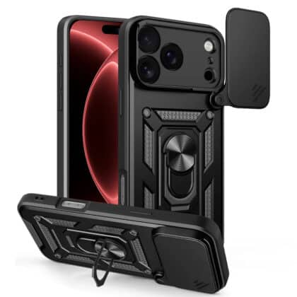 Techsuit CamShield Series - θήκη για Apple iPhone 17 Pro - Μαύρο