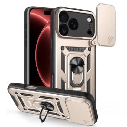 Techsuit CamShield Series - θήκη για Apple iPhone 17 Pro Max - Χρυσό