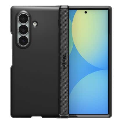 Μαύρη θήκη Spigen Slim Armor Pro για Samsung Galaxy Z Fold8 Ultra από ελαστικό TPU