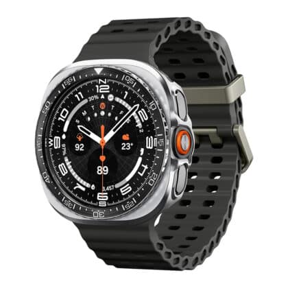 Spigen Bezel Tune Pro Pilot (ACS11618) Θήκη για Samsung Galaxy Watch Ultra 2, Ανοξείδωτο Ατσάλι, Ασημί