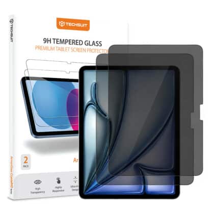 Techsuit ArmorGlass CrystalHD Προστασία Οθόνης (Συσκευασία 2 Τεμαχίων) - iPad Air 11 (2024/2025/2026) - Απόρρητο