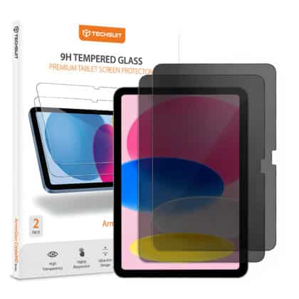 Techsuit ArmorGlass CrystalHD Προστασία Οθόνης (Συσκευασία 2 Τεμαχίων) - iPad 10 (2022) 10.9 / 11 (2025) - Απόρρητο