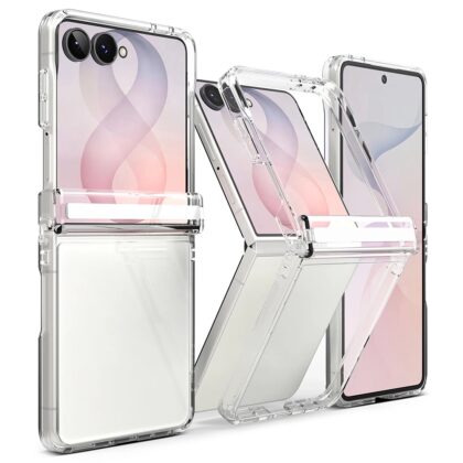Ringke Fusion Flap - θήκη για Samsung Galaxy Z Flip8 - Διάφανο