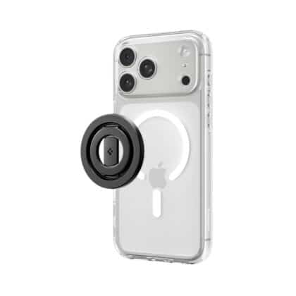 Spigen - Βάση Κινητού O-Mag OM108 Mag Fit+ (AMP11739) - Αντιχαρακτικός Σχεδιασμός, Ισχυρή Μαγνητική Κράτηση, Περιστροφή 360° - Μαύρο