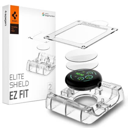 Spigen Elite Shield EZ Fit (AFL08525) Προστατευτικός Φακός 2 Τεμαχίων για Google Pixel Watch 5 / Watch 4 / Watch 3 45mm, Διαφανής