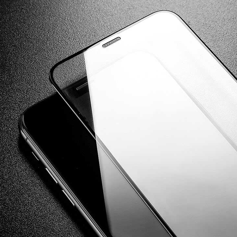 Techsuit 111D Πλήρης Κάλυψη Γυαλί με Κόλλα για Realme P4x 4G / P4 Lite 4G, Μαύρο - Image 2