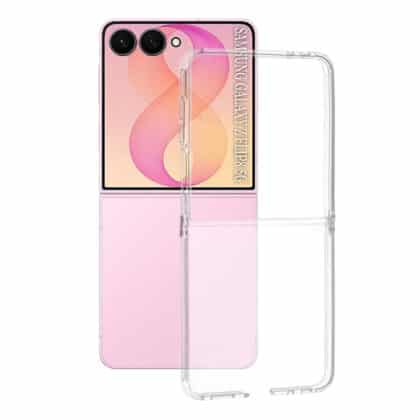 Techsuit Clear Silicone - θήκη για Samsung Galaxy Z Flip8 / Flip7 - Διάφανο