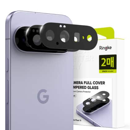 Ringke Γυαλί Πλήρους Κάλυψης Κάμερας (2 Τεμ) για Google Pixel 11, Μαύρο