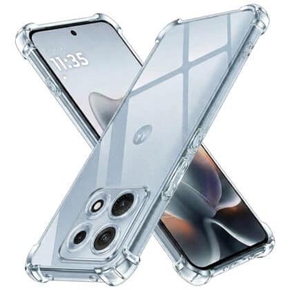 Techsuit Shockproof Clear Silicone - θήκη για Motorola Edge 70 Max - Διάφανο