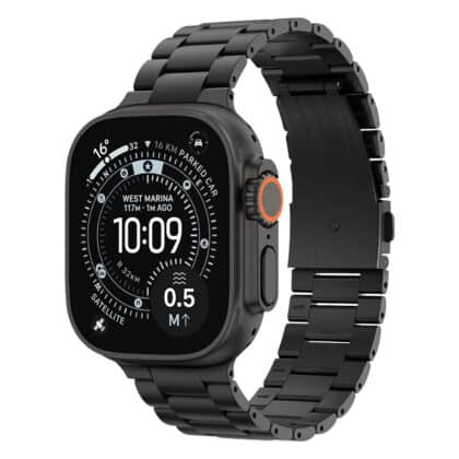 Spigen Modern Fit (AMP11577) Apple Watch 4/5/6/7/8/9/10/SE/SE 2/Ultra/Ultra 2/Ultra 3 (42/44/45/46/49mm) - Μαύρο Τιτάνιο