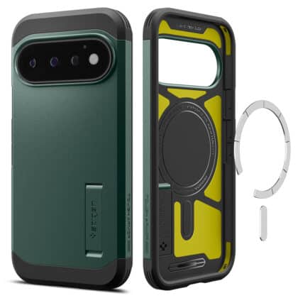 Spigen Tough Armor - θήκη για Google Pixel 11 Pro - Πράσινο