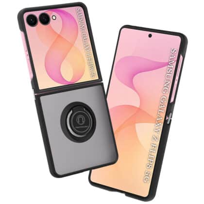 Techsuit Glinth - θήκη για Samsung Galaxy Z Flip8 / Flip7 - Μαύρο