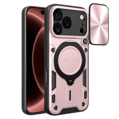 Ροζ θήκη Techsuit CamGuard Pro για Apple iPhone 18 Pro Max