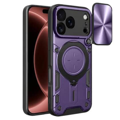 Techsuit CamGuard Pro - θήκη για Apple iPhone 18 Pro Max / 17 Pro Max - Μωβ