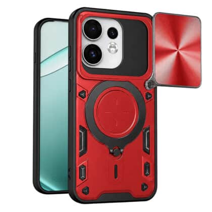Techsuit CamGuard Pro - θήκη για Oppo Reno16 Pro - Κόκκινο