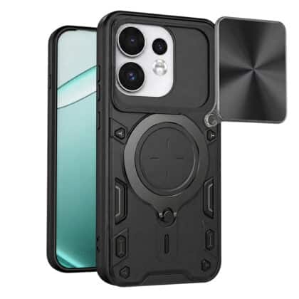 Techsuit CamGuard Pro - θήκη για Oppo Reno16 Pro - Μαύρο